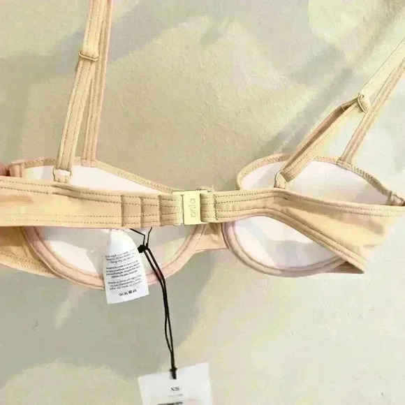 NWT onia Pale Pink Dalia Bikini SET Top & Chiara Bikini Bottom - Picture 15 of 16